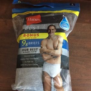 Men’s Hanes Tagless Briefs
